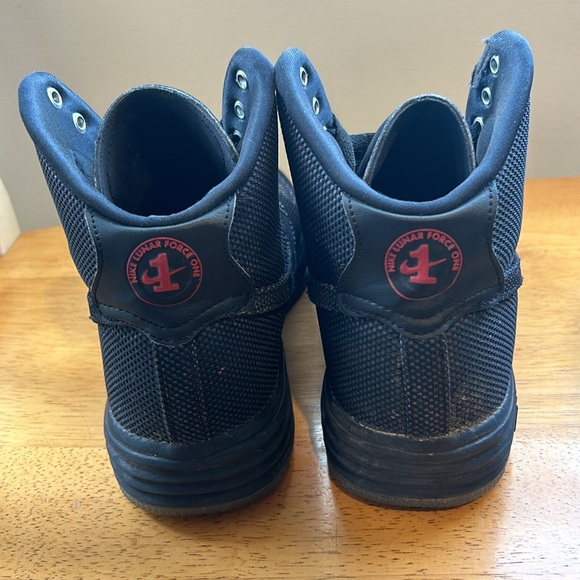 Nike Air Force 1 Lunar Graphic Pack University red edition high top size 8 mens - Picture 3 of 11